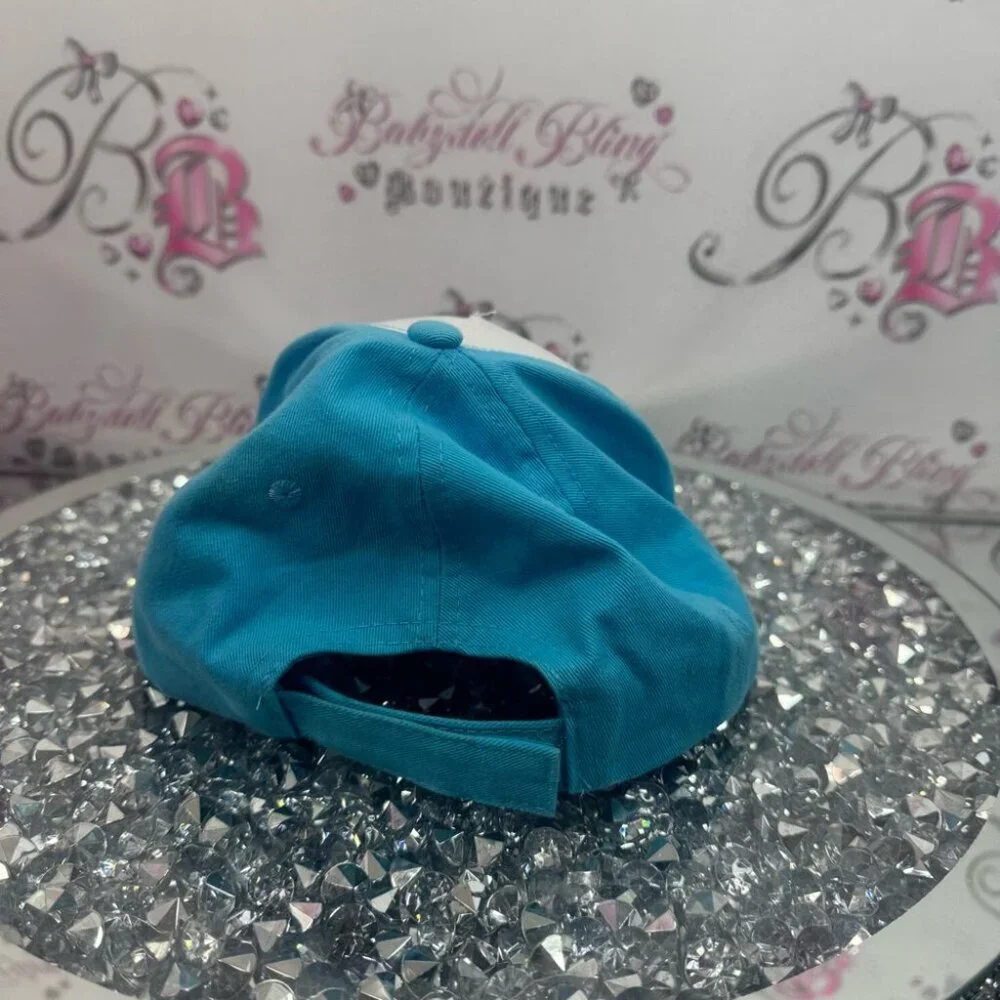 Disney encanto kids hat floral flowers princess Mirabel Cap - Pink and Blue